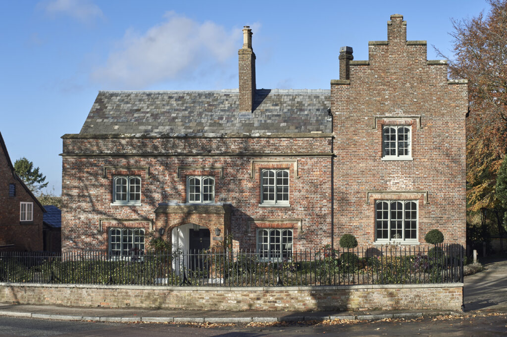 a large brick building