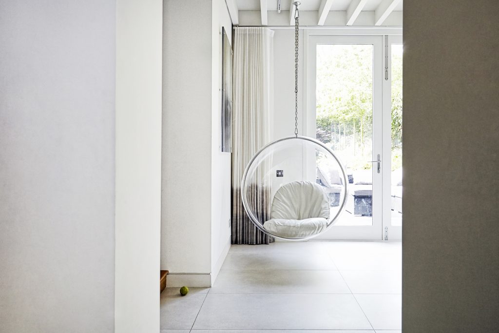 a close up of a door