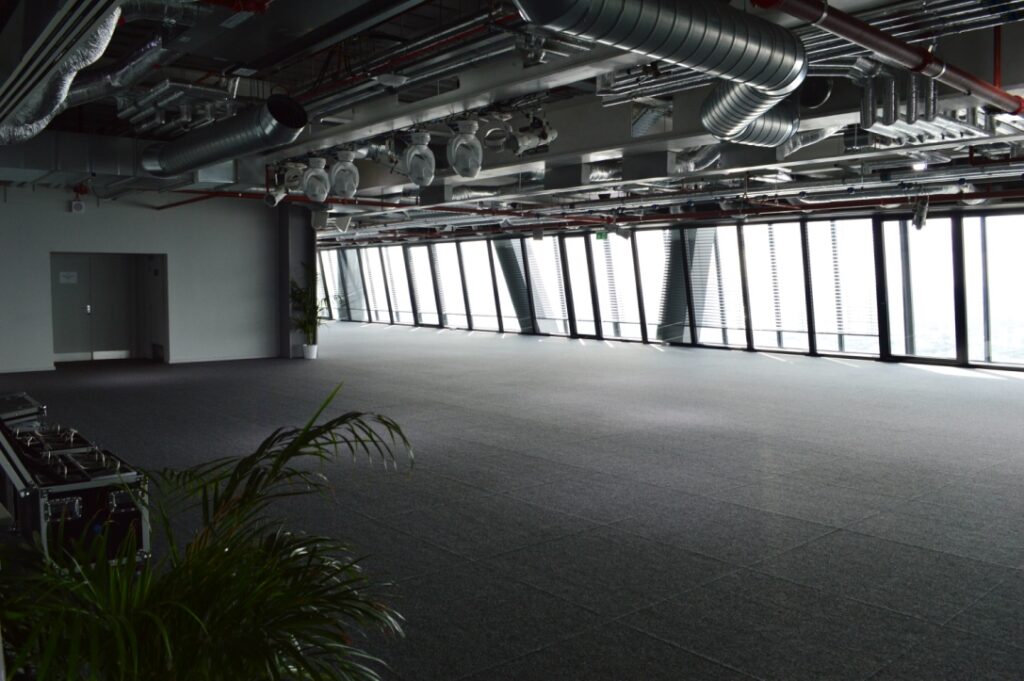 a large room