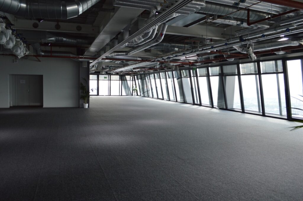 a large room