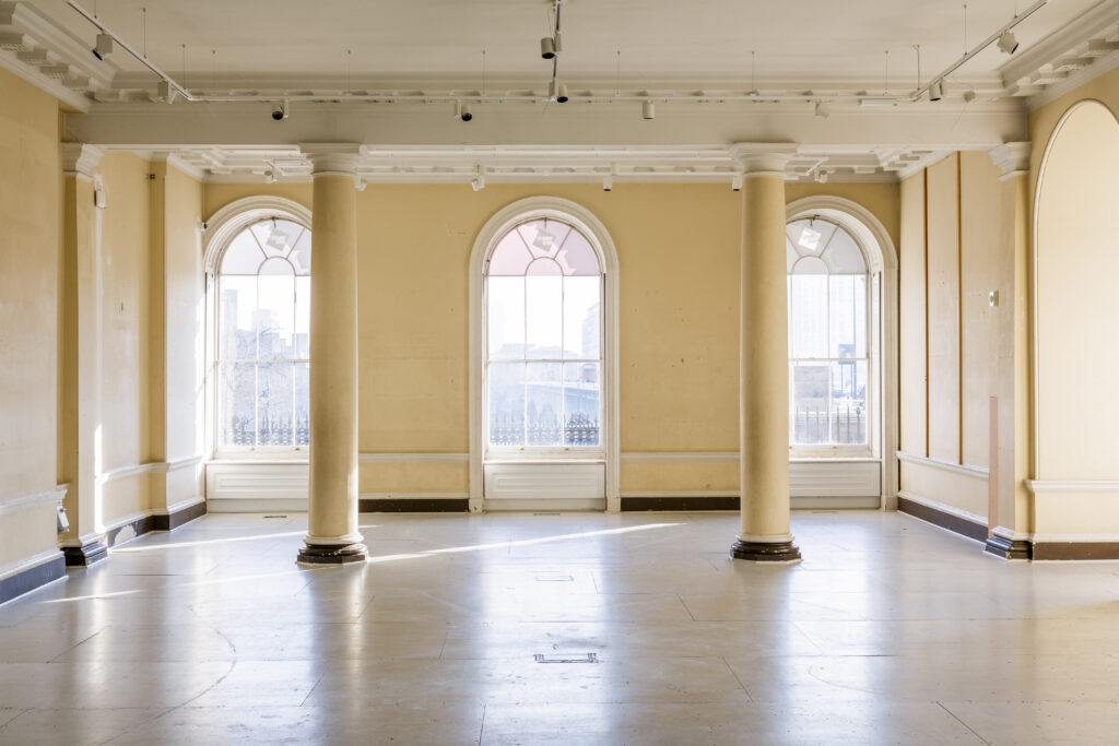 a large room
