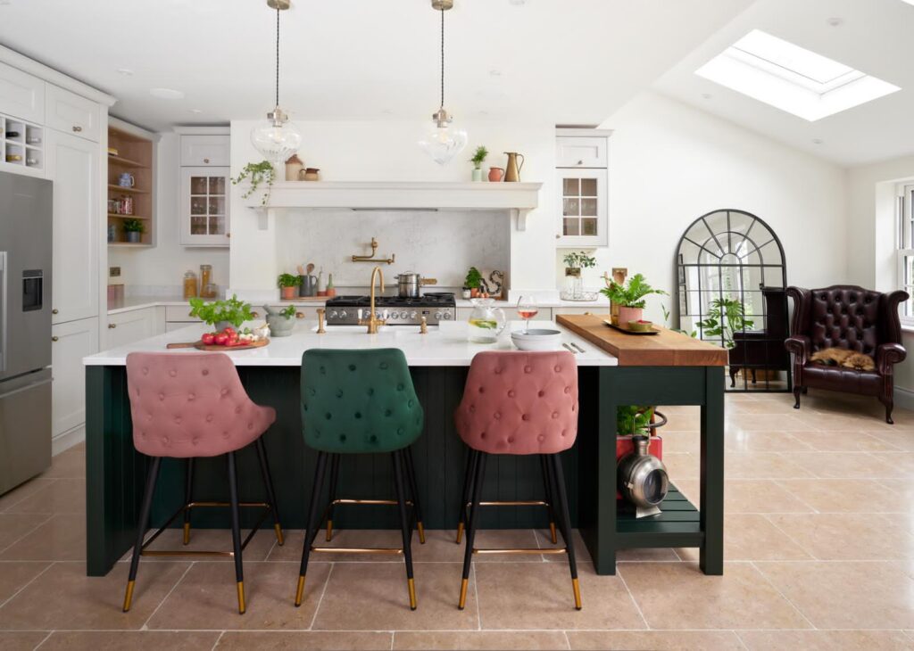 a dining room table