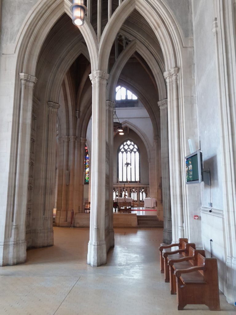 a large stone building