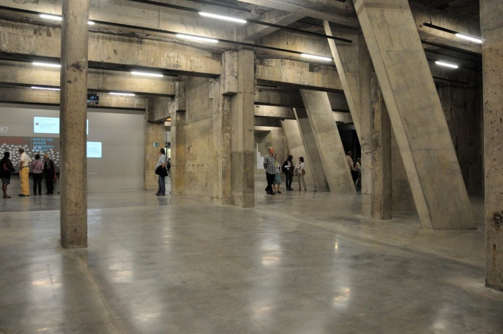 BRUTALISTTanks Lobby