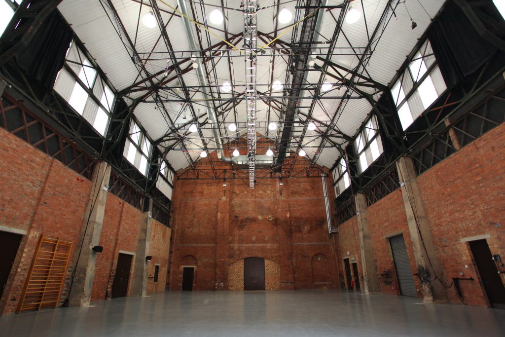 a large brick building