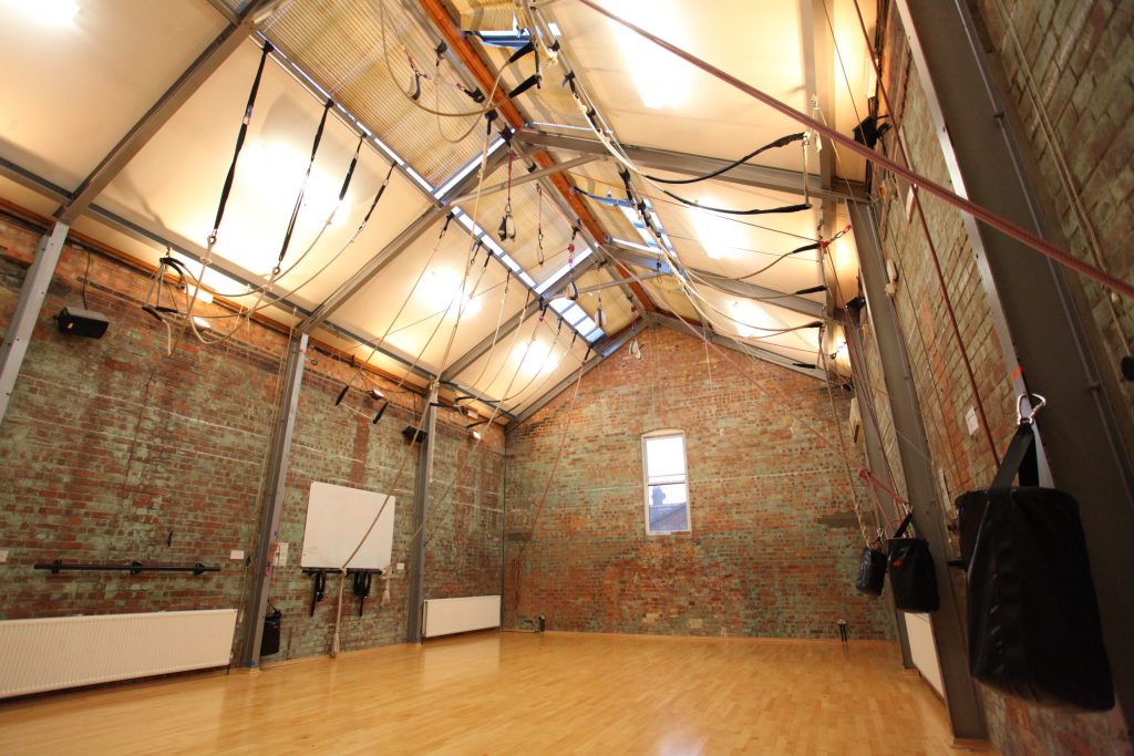 a large room