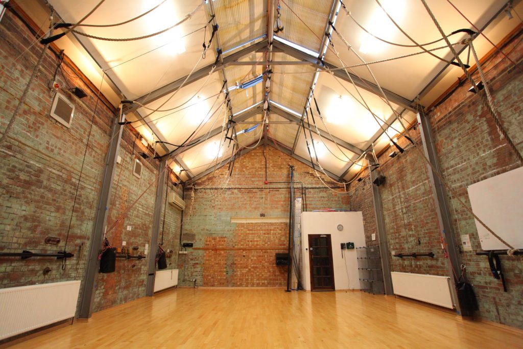 a large room