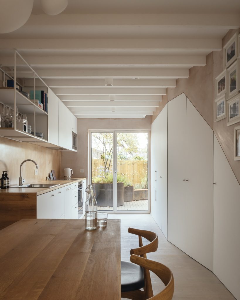 a room with a wooden floor