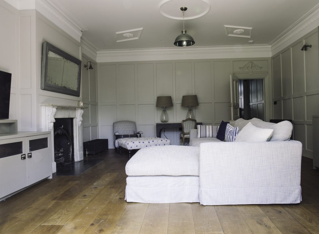 a large room