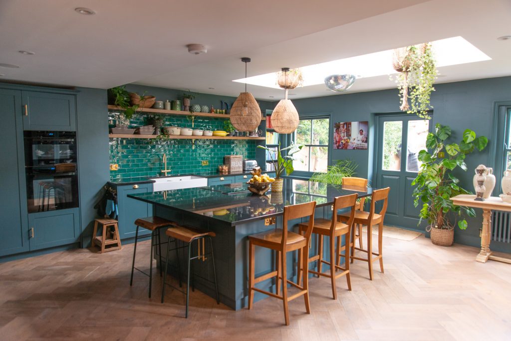a dining room table