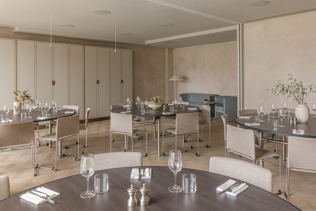 a dining room table