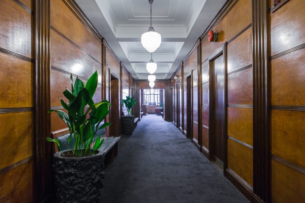 a large room