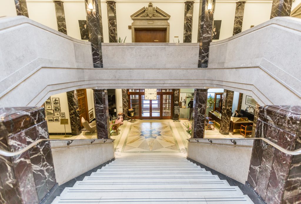 TOWNHALLLobby – from the stairs