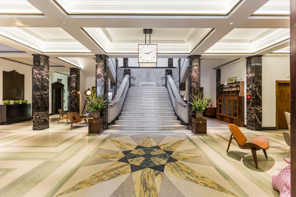 TOWNHALLLobby front facing
