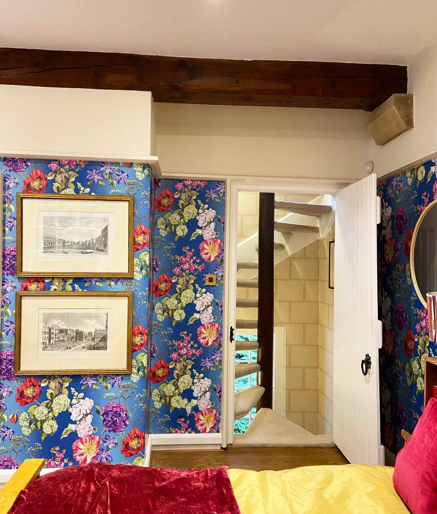 Victorian Water Towerfavourite-bedroom-and-spiral-staircase