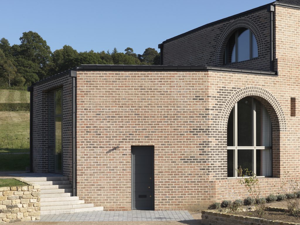 a large brick building