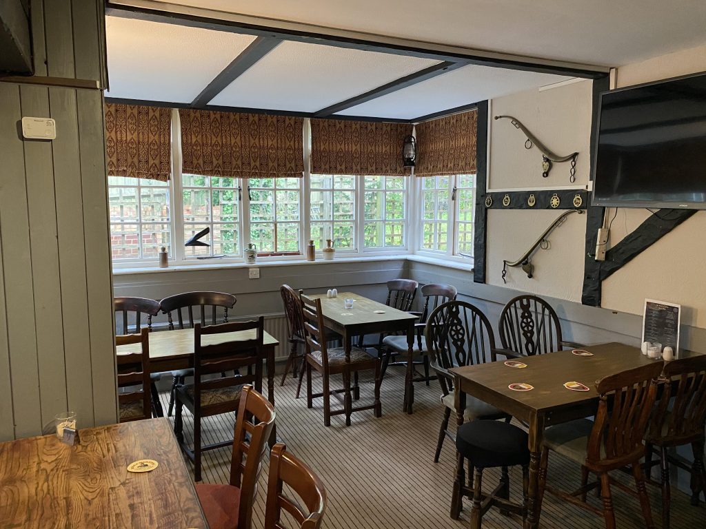 a dining room table