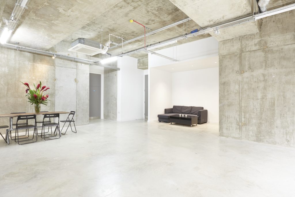 a large room