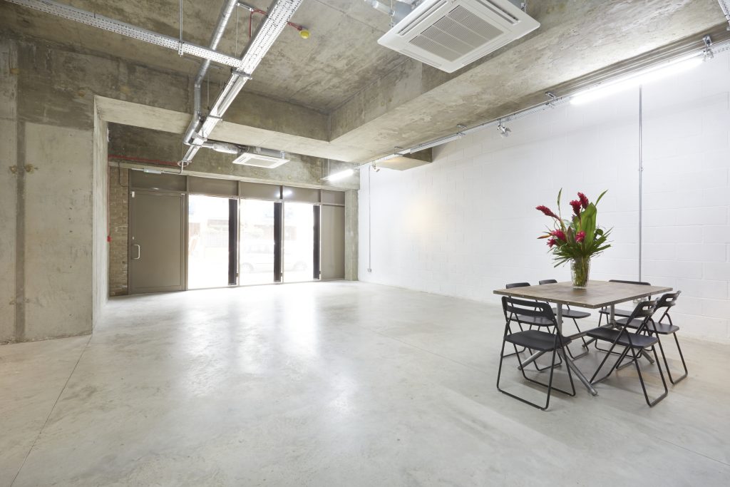 a large room