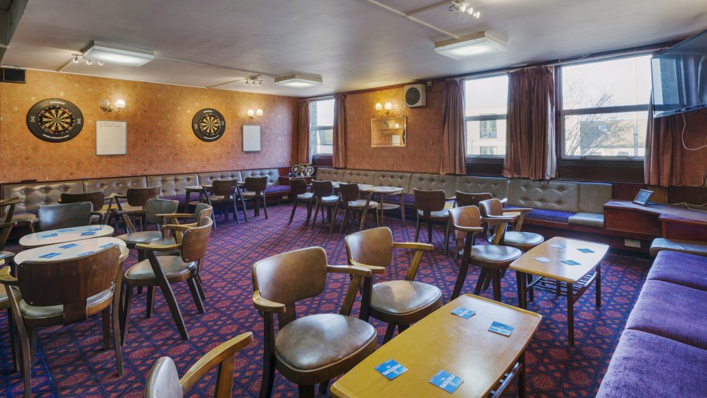 a dining room table