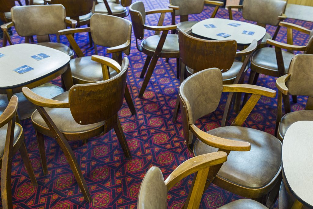 a dining room table
