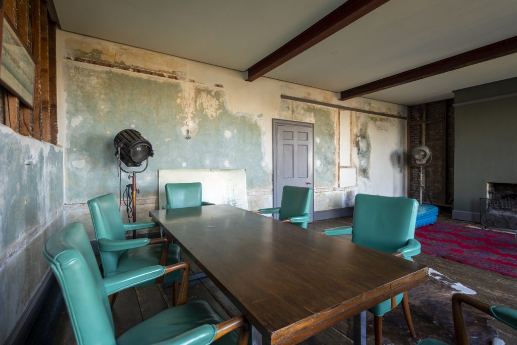 a dining room table