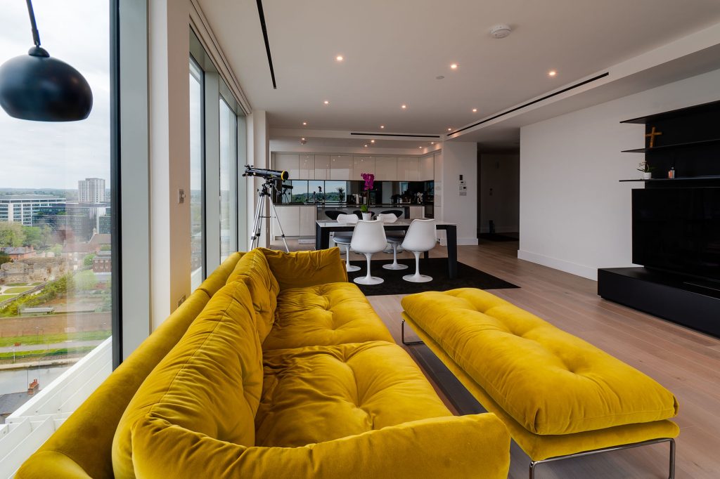 a living room