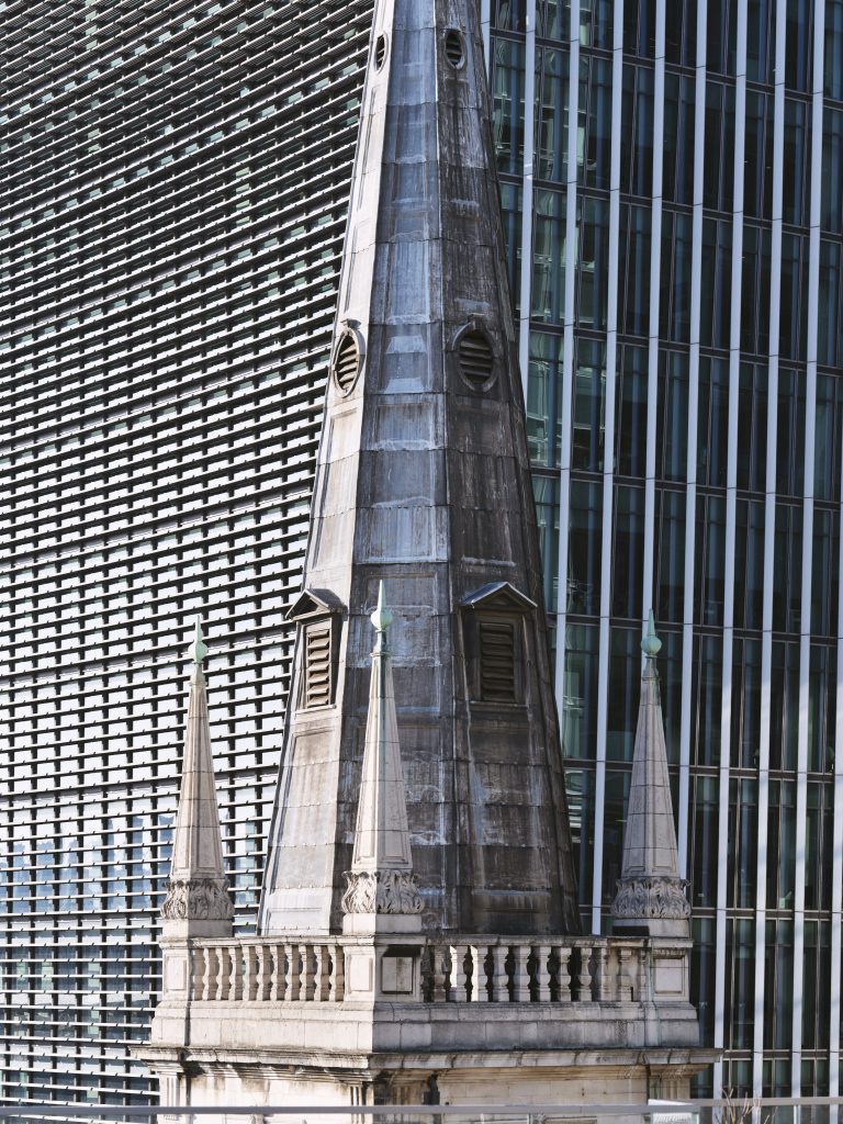 a tall building
