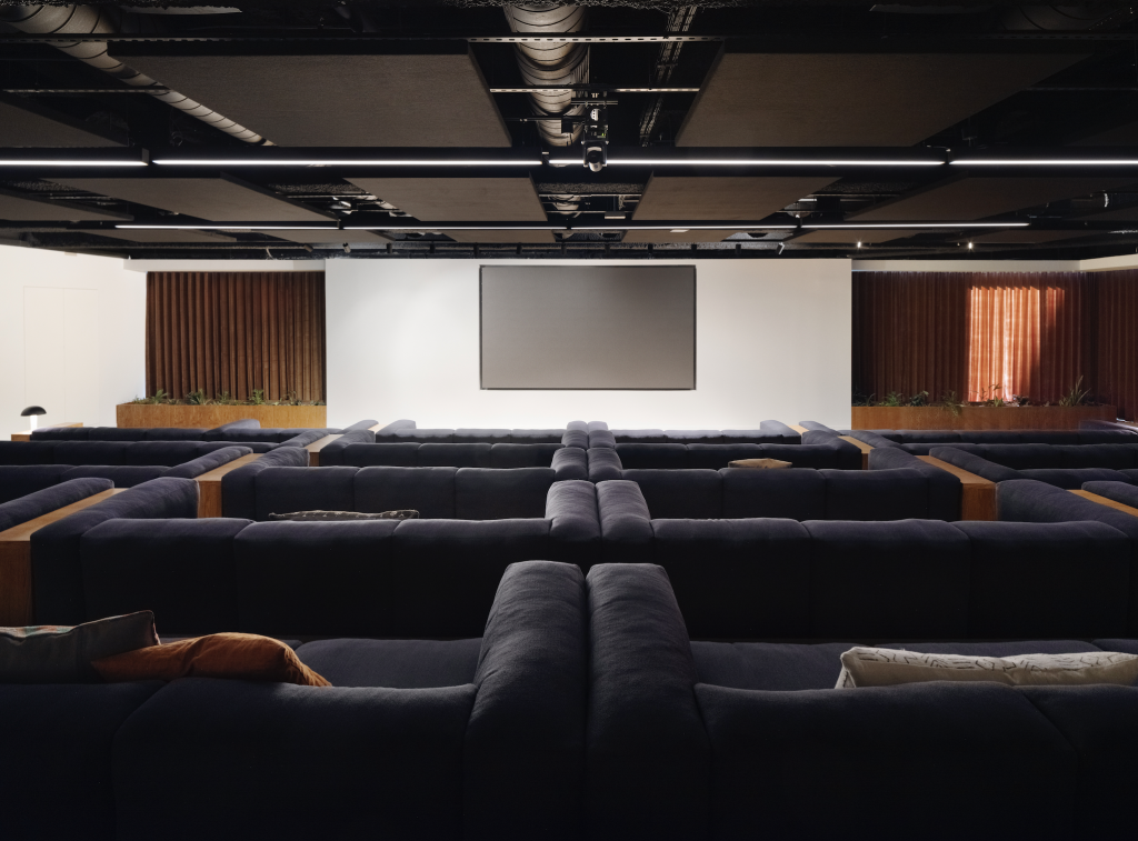 a large room