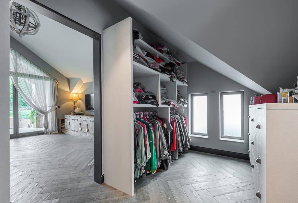 a large room