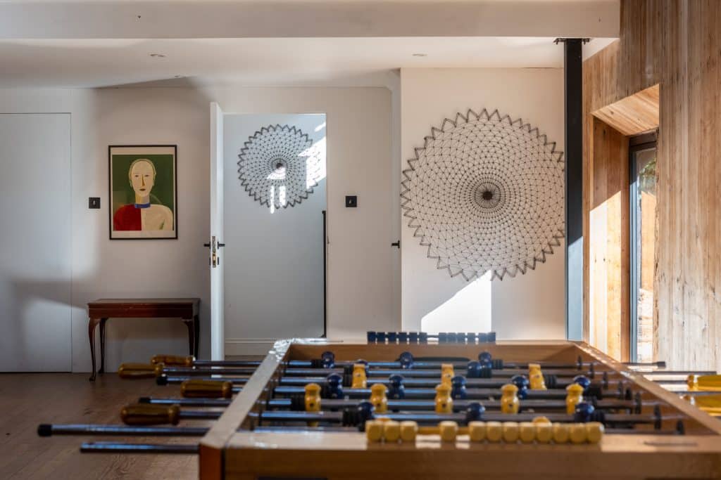 a room full of furniture