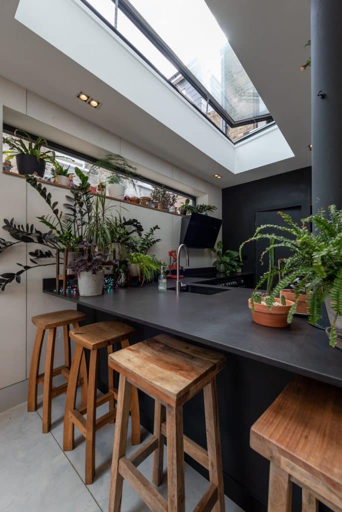 a dining room table