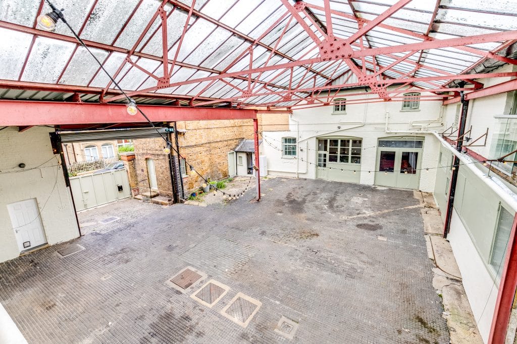 The Vineyard 45 65GASKET Car Garage with Loft Apartment for west london shoot location projects