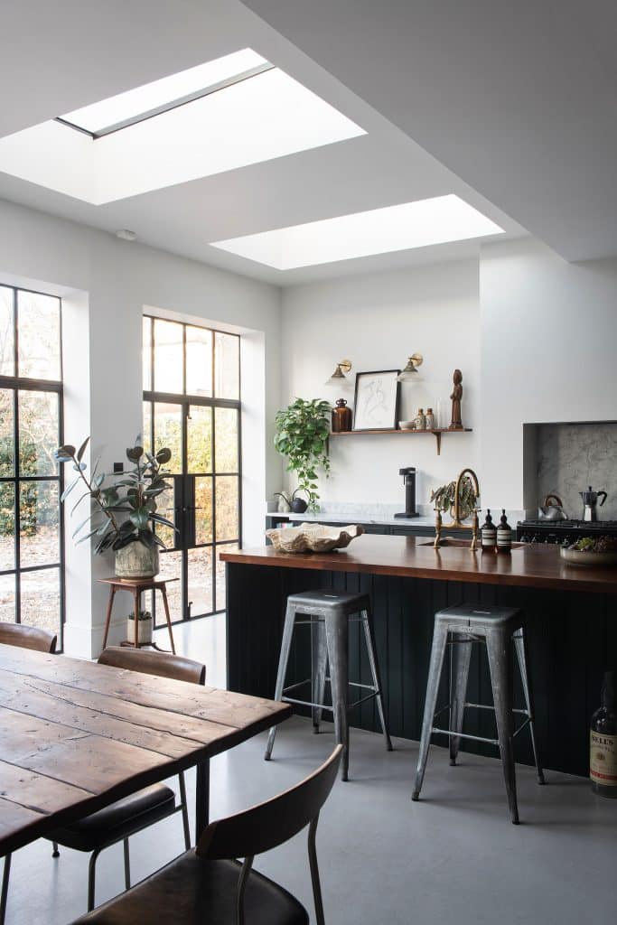 a dining room table