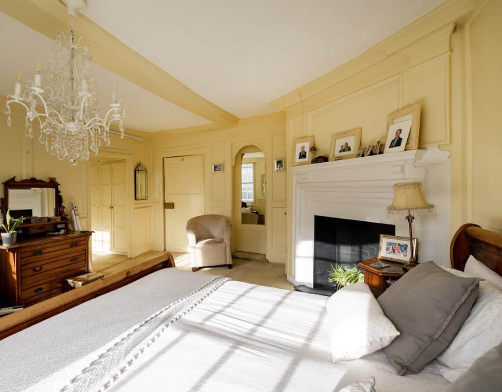 a view of a living room