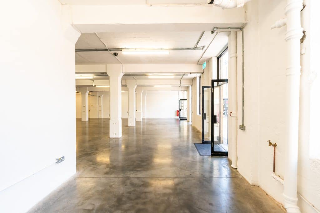 a large room