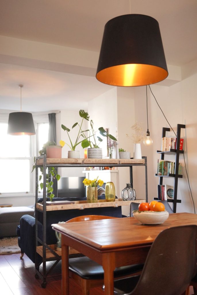 a dining room table