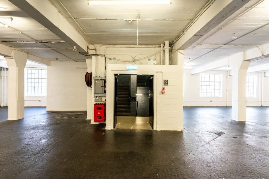 a large room