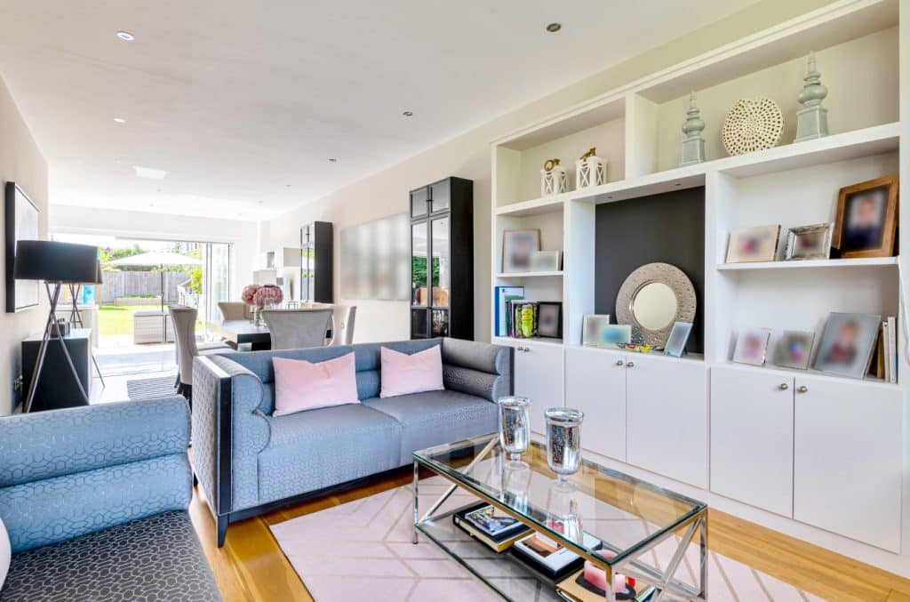 a living room
