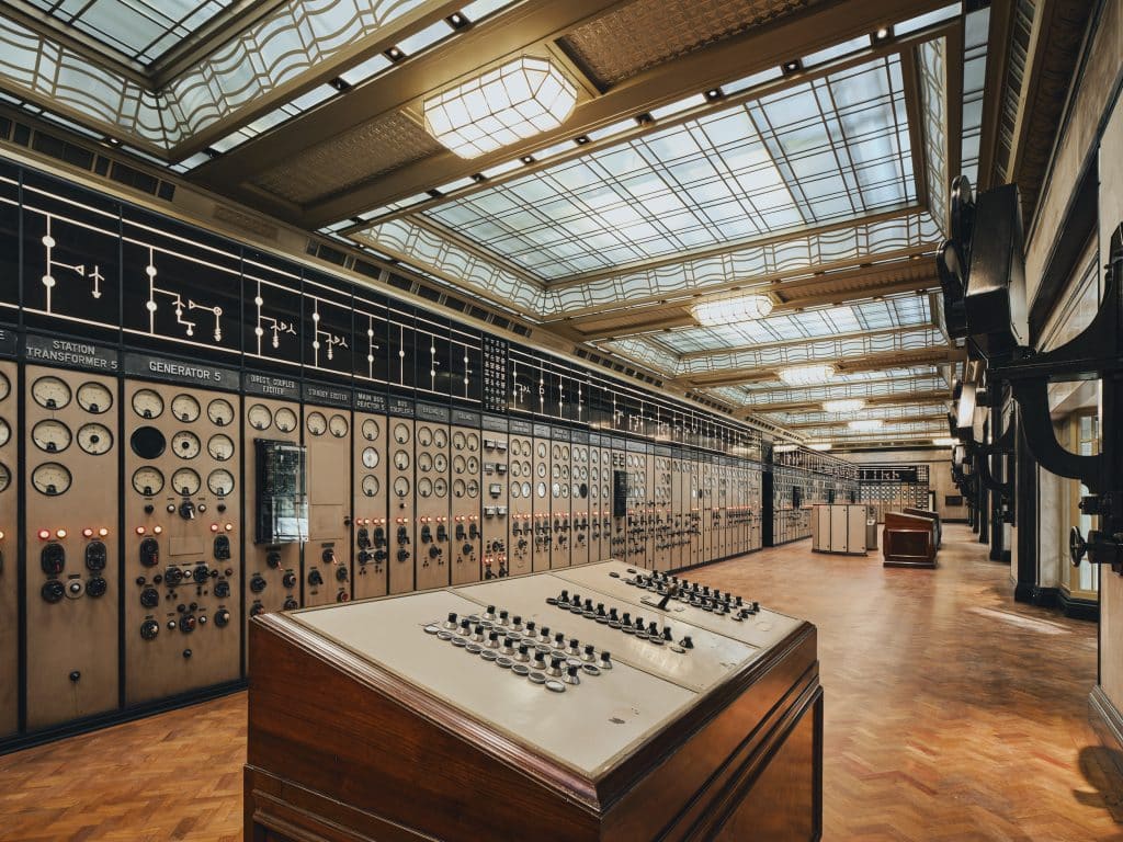 a large room