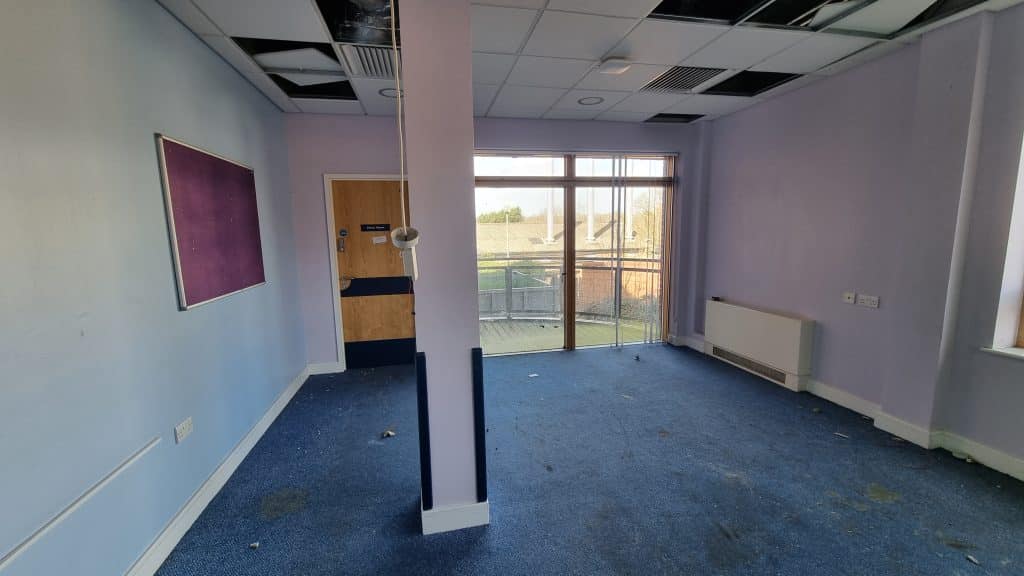 a large empty room