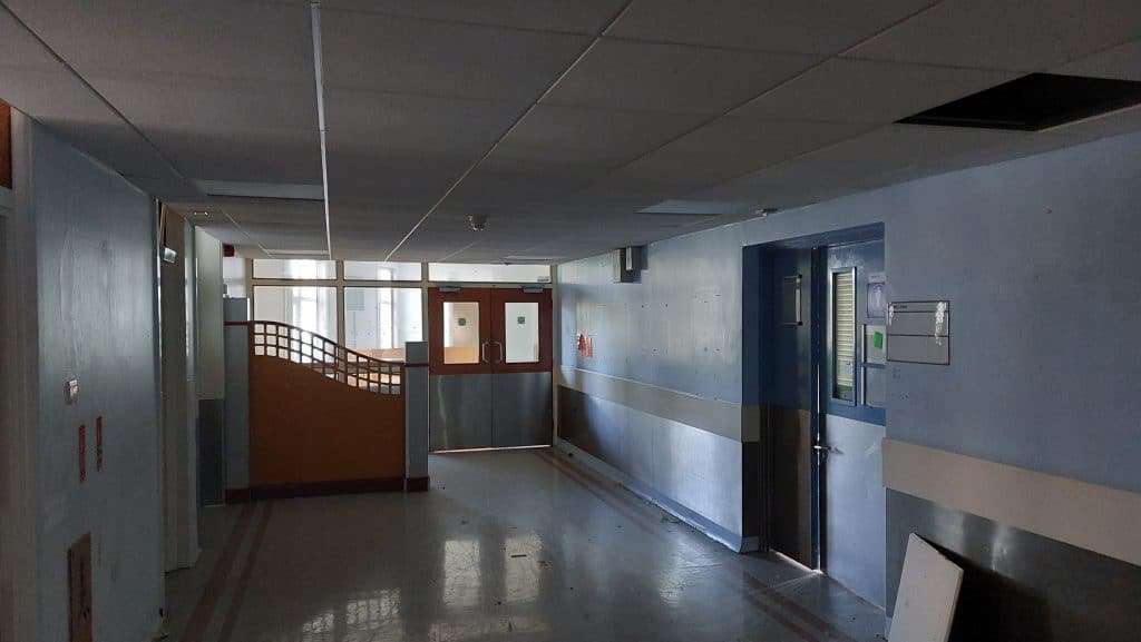 a large empty room