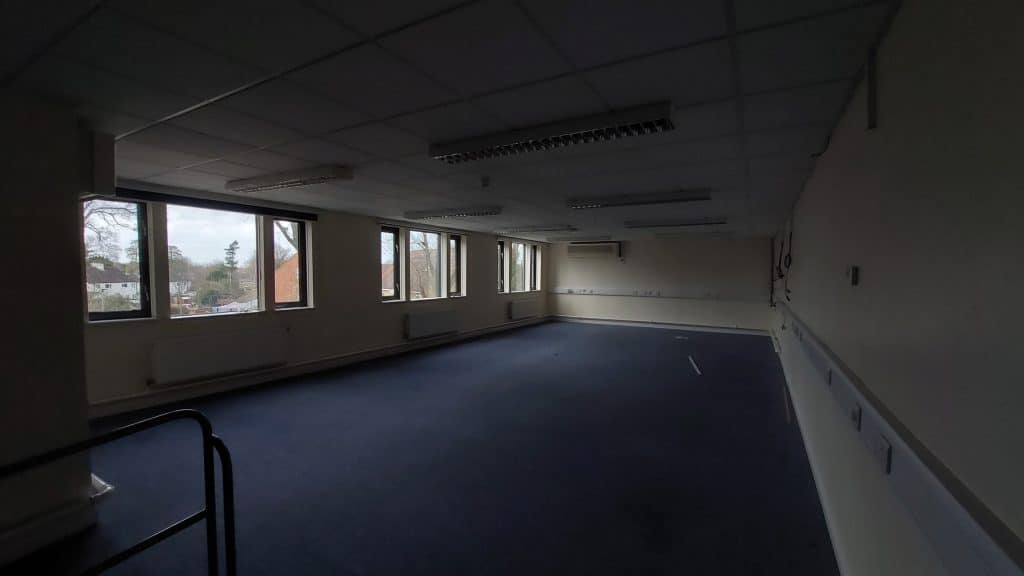 a large empty room