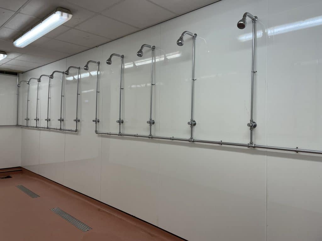 a large room