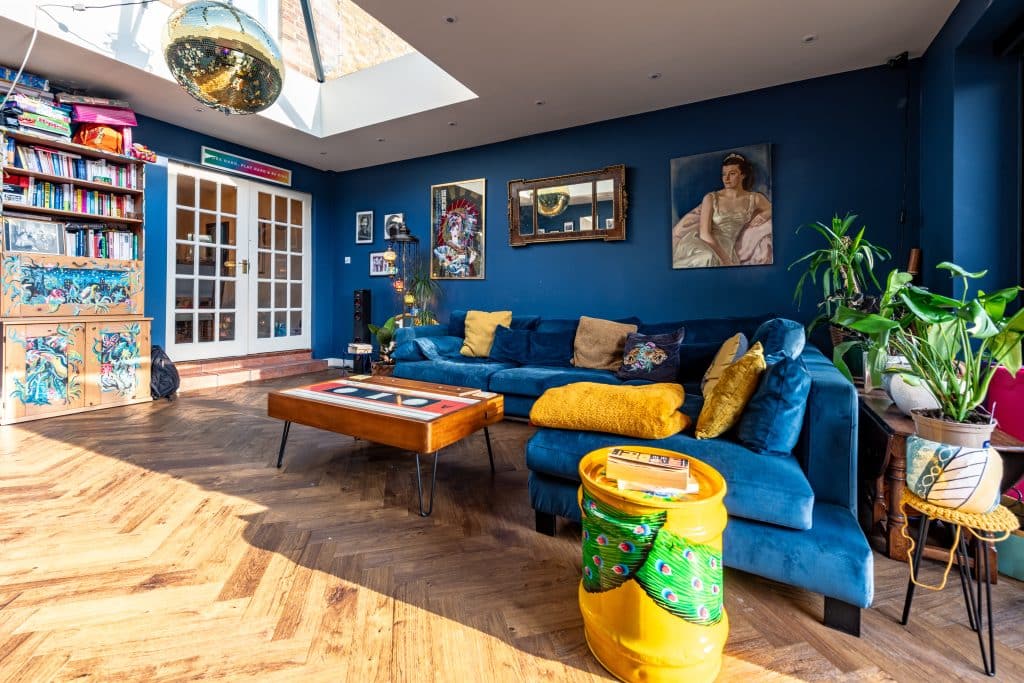 a living room
