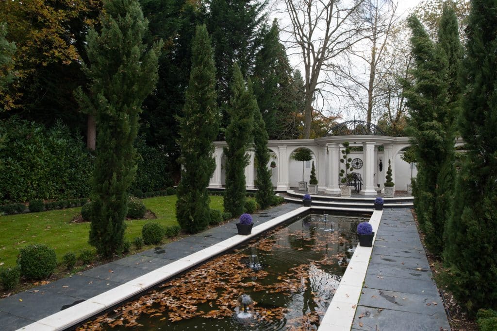 a path with trees on the side of a road