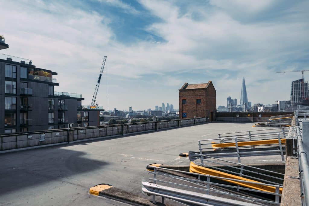 WAPPING CAR PARK Rooftop Levels 5