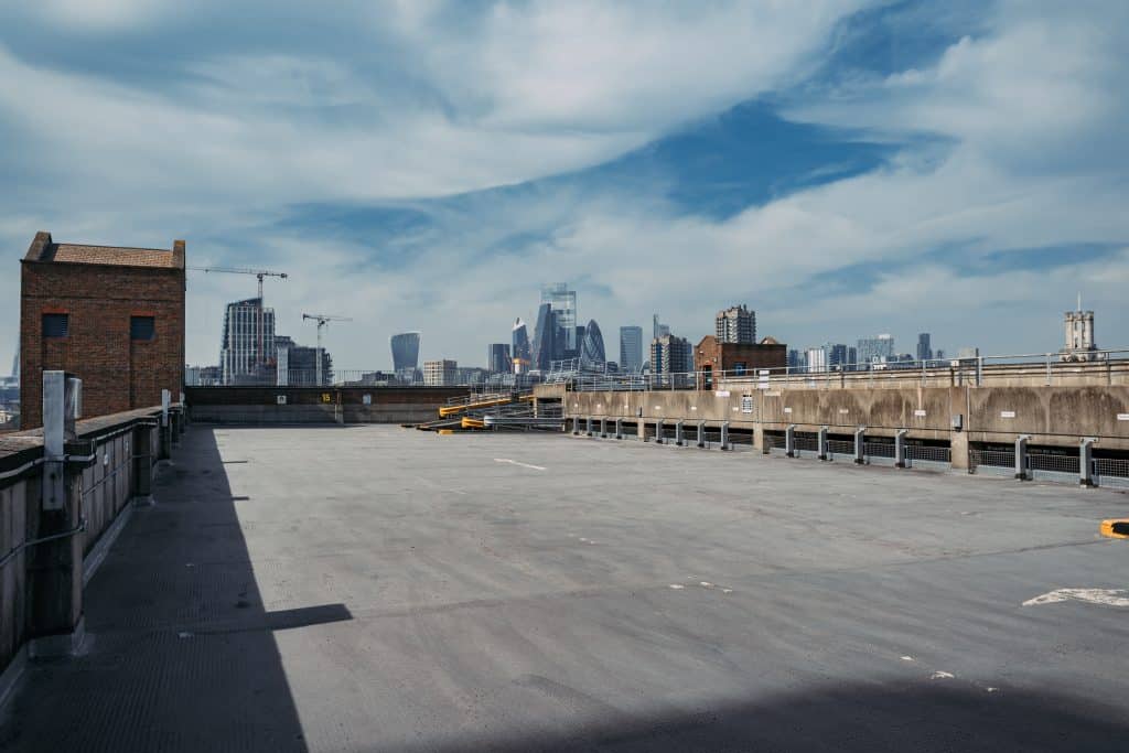 WAPPING CAR PARK Rooftop Levels 6