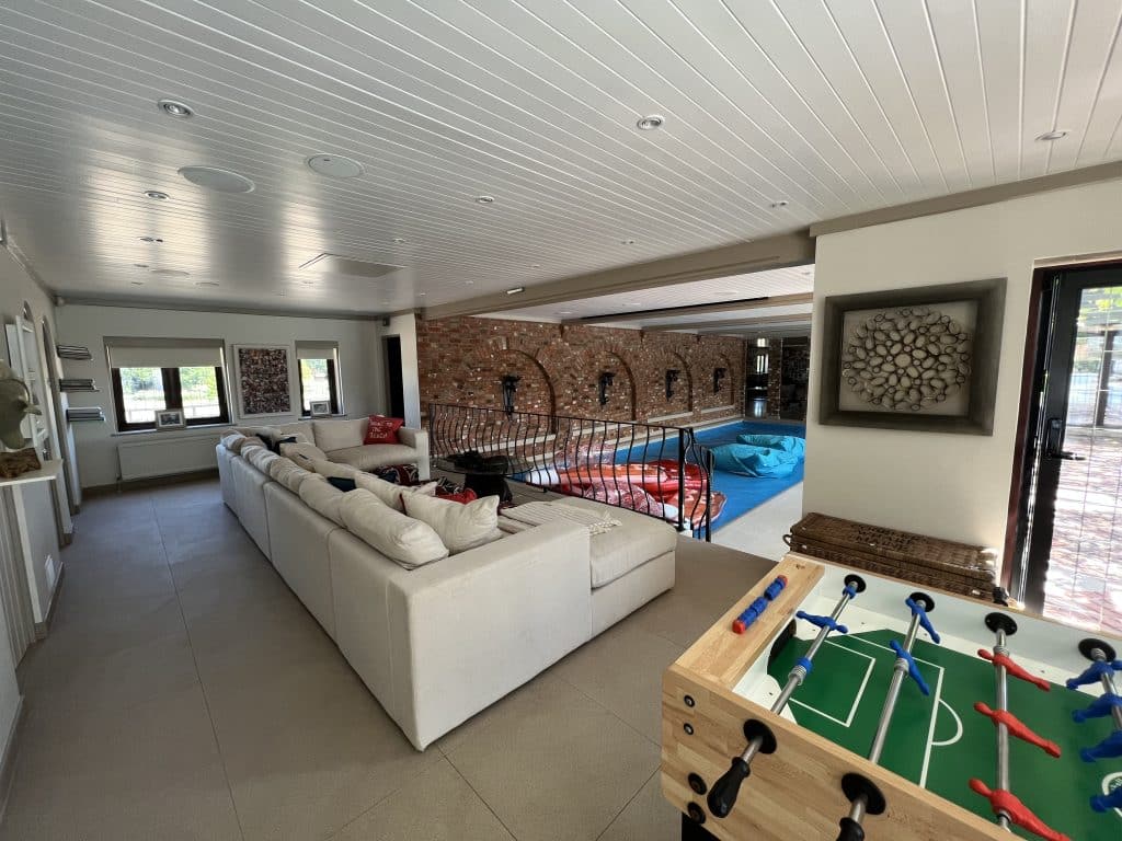 a large room