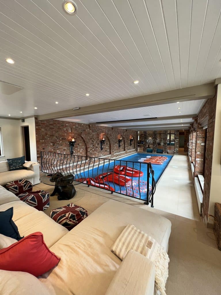 a large room
